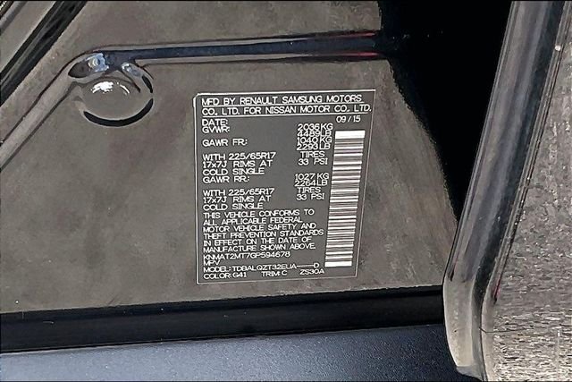 Used 2016 Black Nissan SV image 32