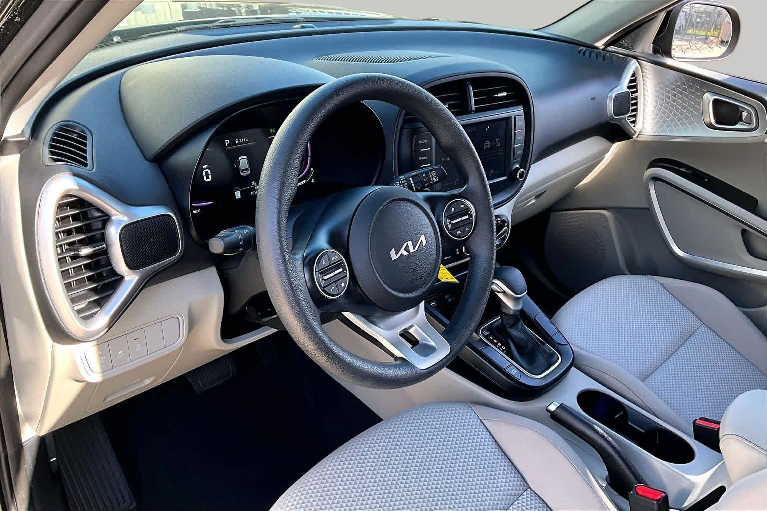 Used 2023 Fusion Black Kia LX image 16