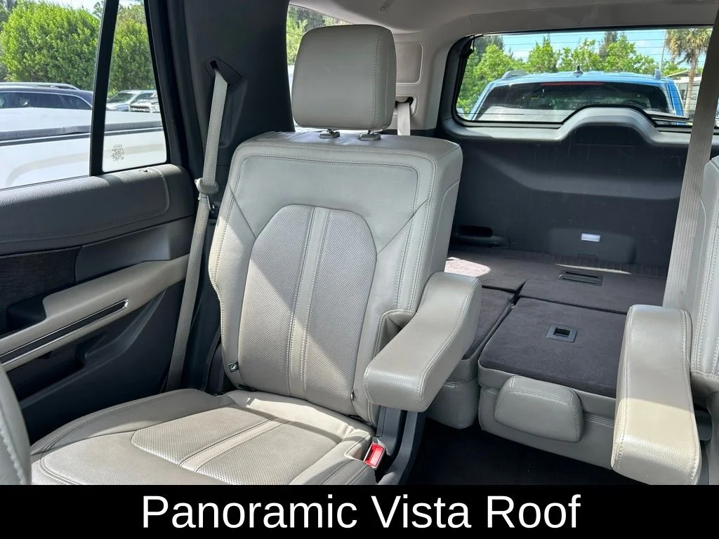 Used 2019 White Platinum Clearcoat Metallic Ford Limited image 12