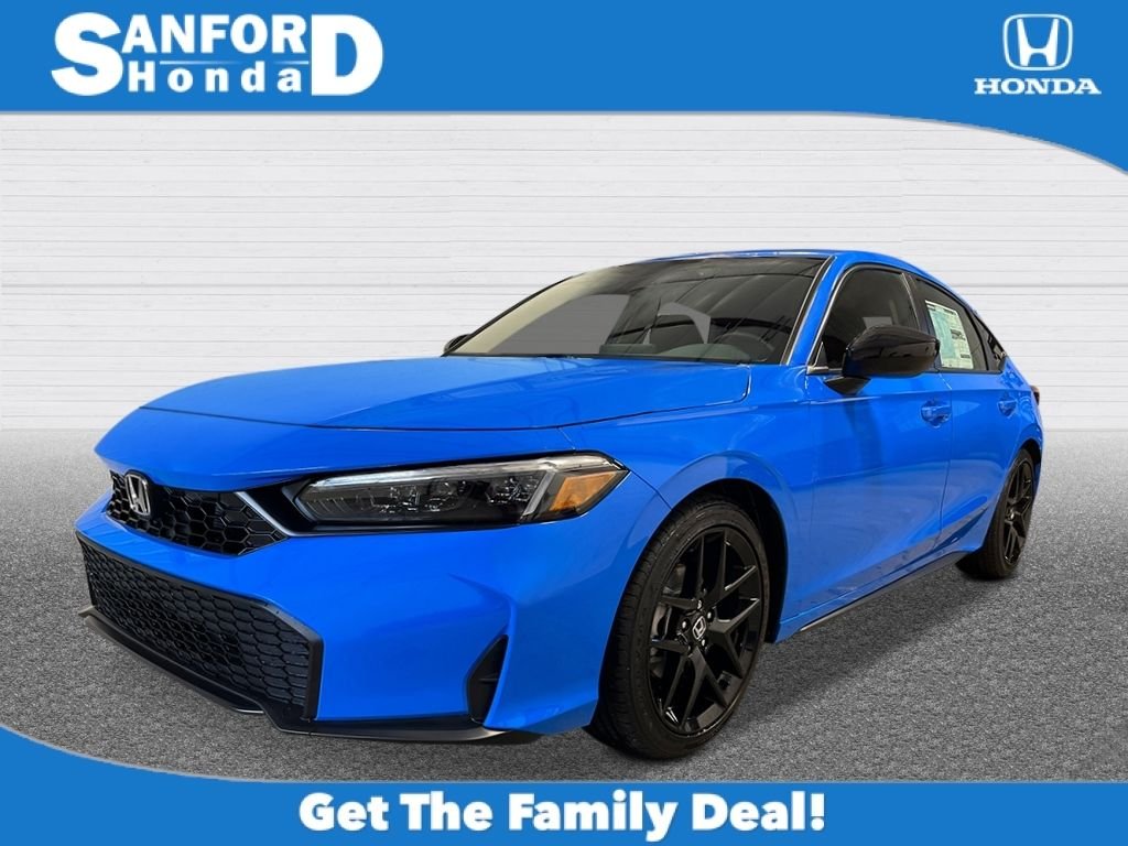New 2026 Boost Blue Pearl Honda FWD Sport image 1