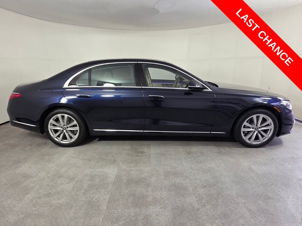 Certified Used 2023 Blue Mercedes-Benz S 500 image 3