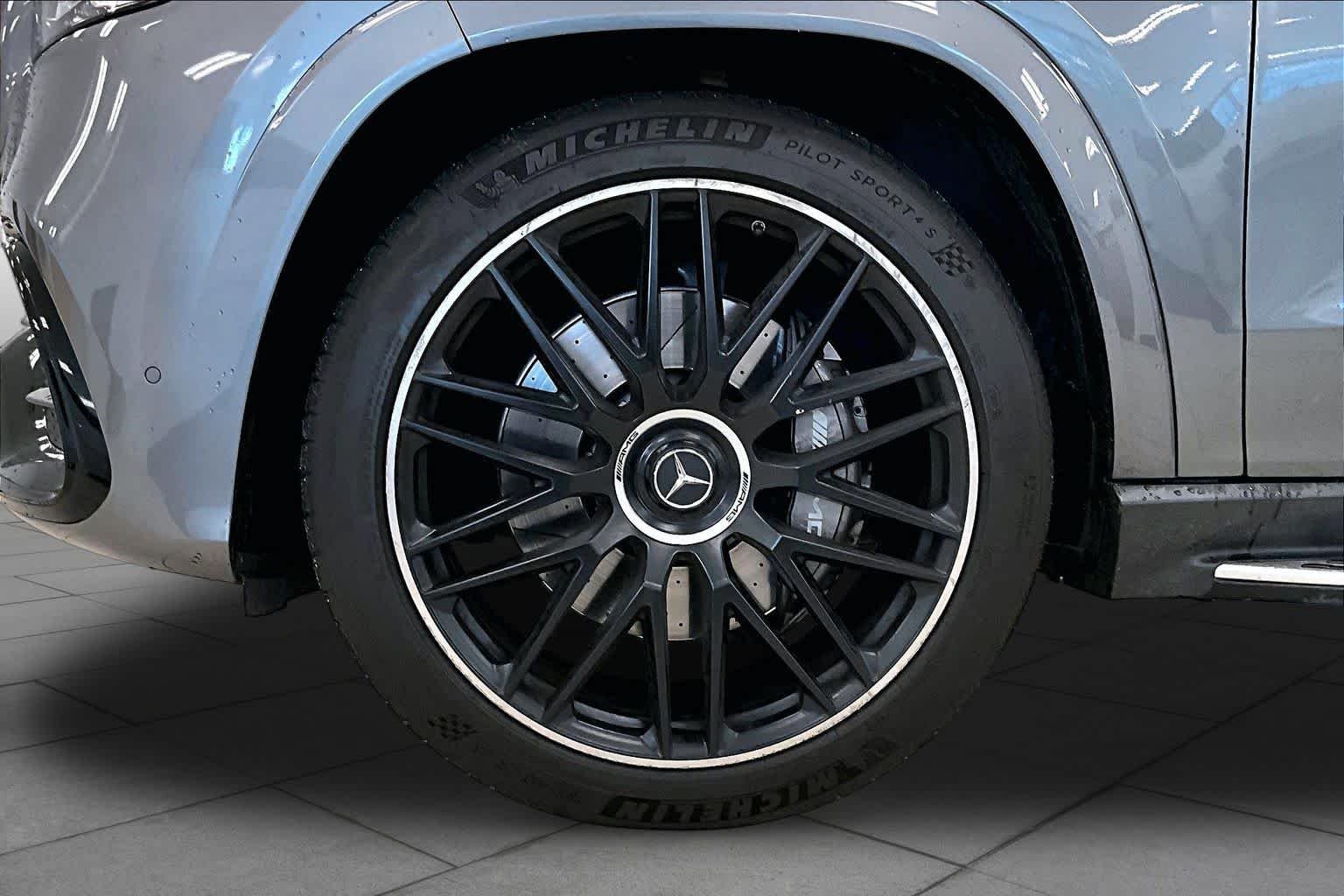 Used 2021 Selenite Grey Metallic Mercedes-Benz AMG® GLS 63 image 10