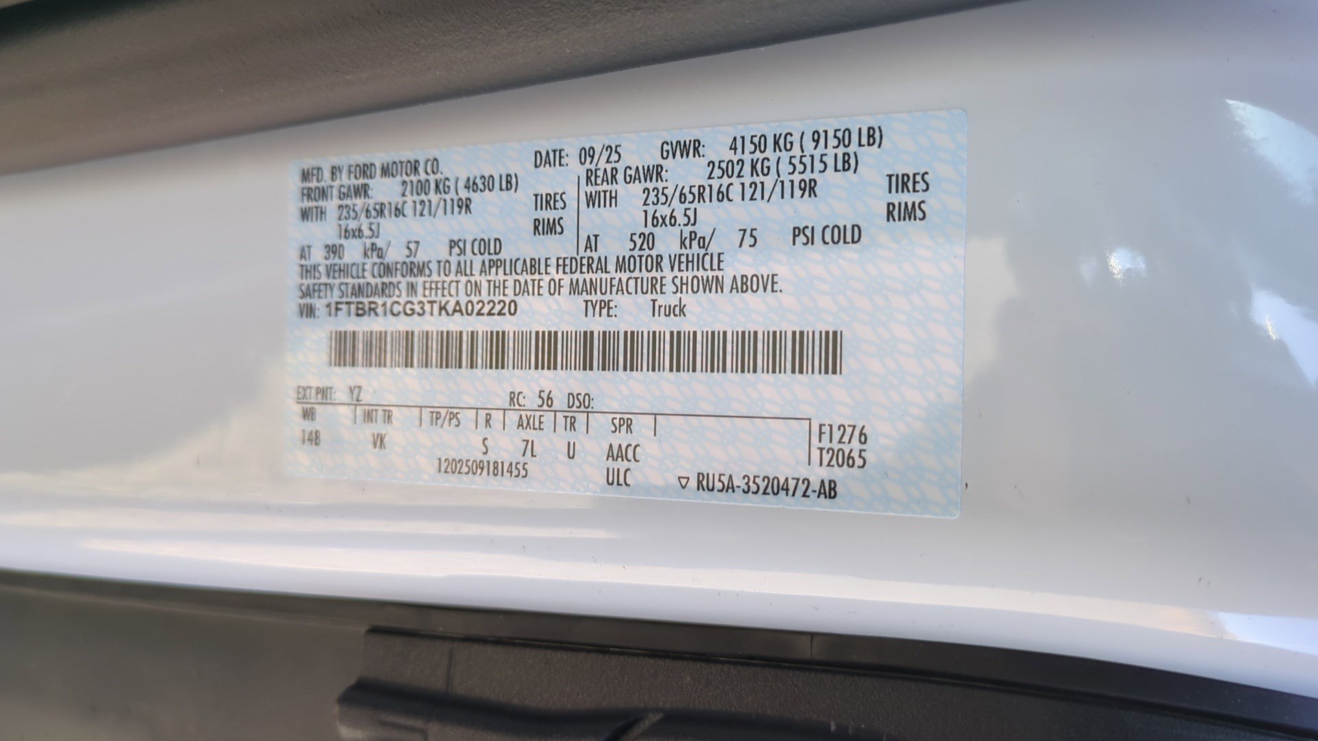 2026 Ford Transit Van Base - Photo 14