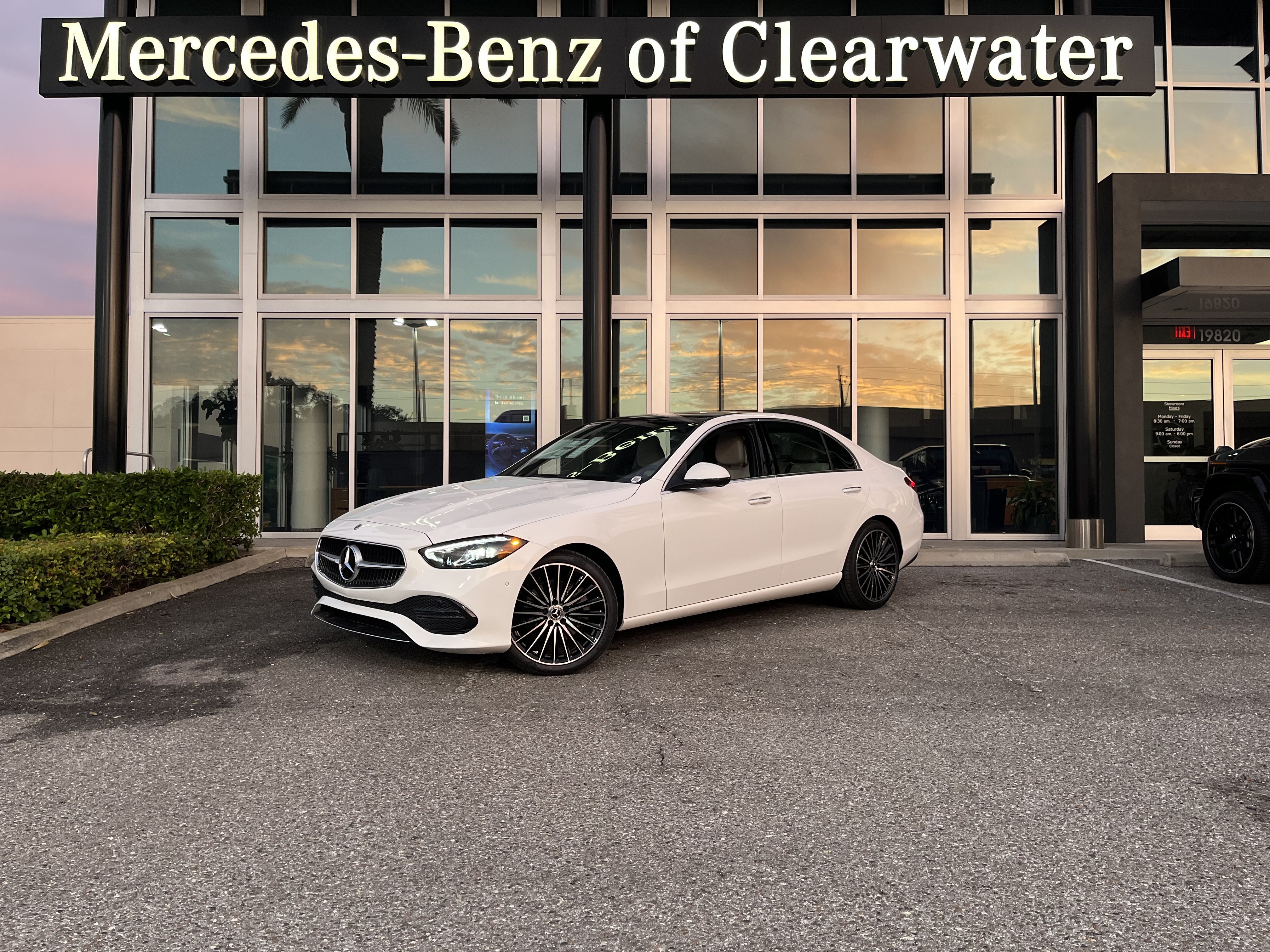 New 2026 POLAR WHITE Mercedes-Benz C 300 image 1