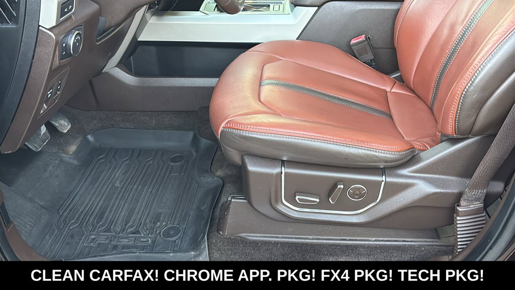 Used 2018 Magma Red Metallic Ford King Ranch image 25