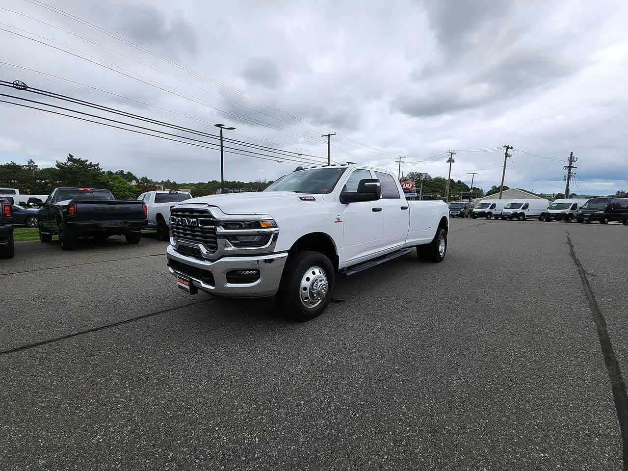 Used 2025 Bright White Clearcoat Ram Tradesman image 4