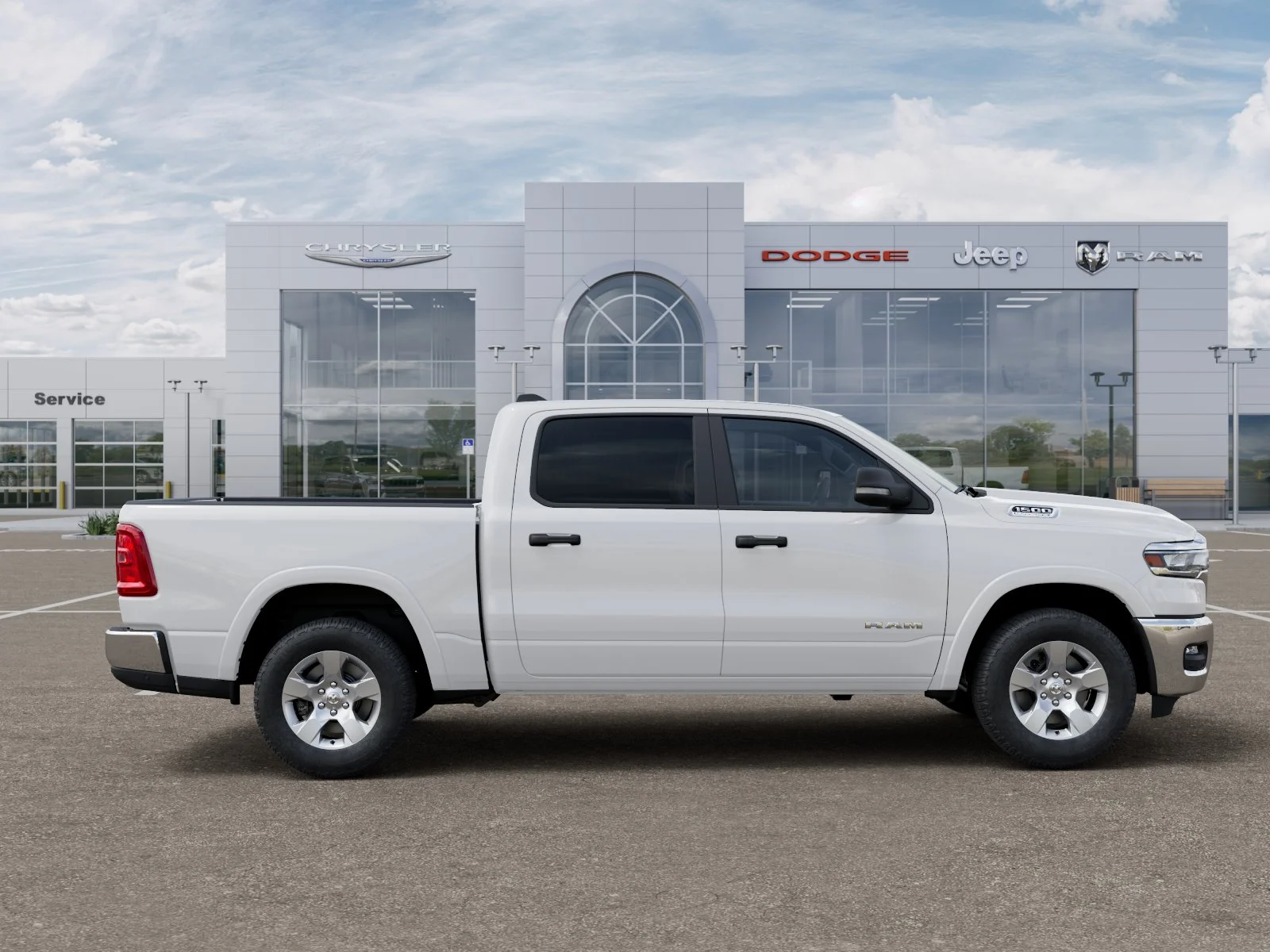 New 2027 Bright White Clearcoat RAM Big Horn/Lone Star image 21
