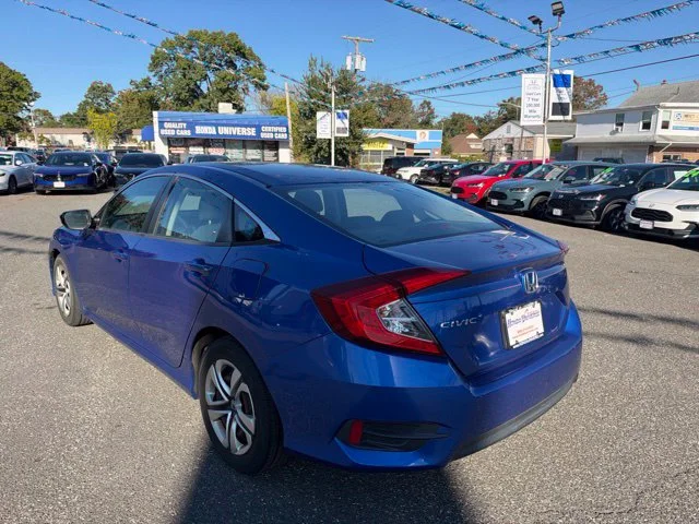 Certified Used 2017 Aegean Blue Metallic Honda LX image 6