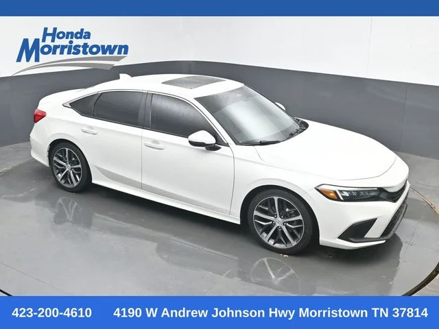 Certified Used 2024 Platinum White Pearl Honda 1.5T 4D TOURING image 1