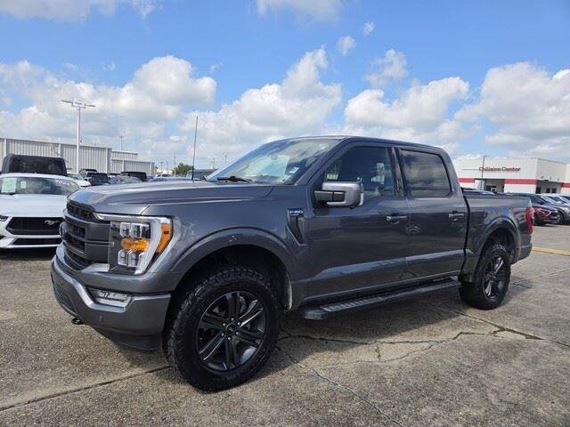 Used 2023 Carbonized Gray Metallic Ford LARIAT image 9