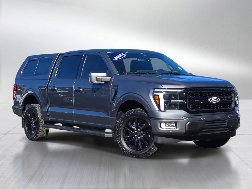 Used 2024 Gray Metallic Ford Lariat image 2