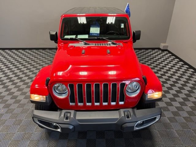 Certified Used 2020 Firecracker Red Clearcoat Jeep Unlimited Sahara image 5