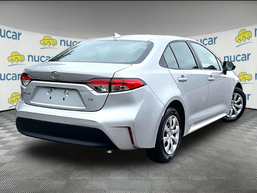 Used 2024 Classic Silver Metallic Toyota LE image 6