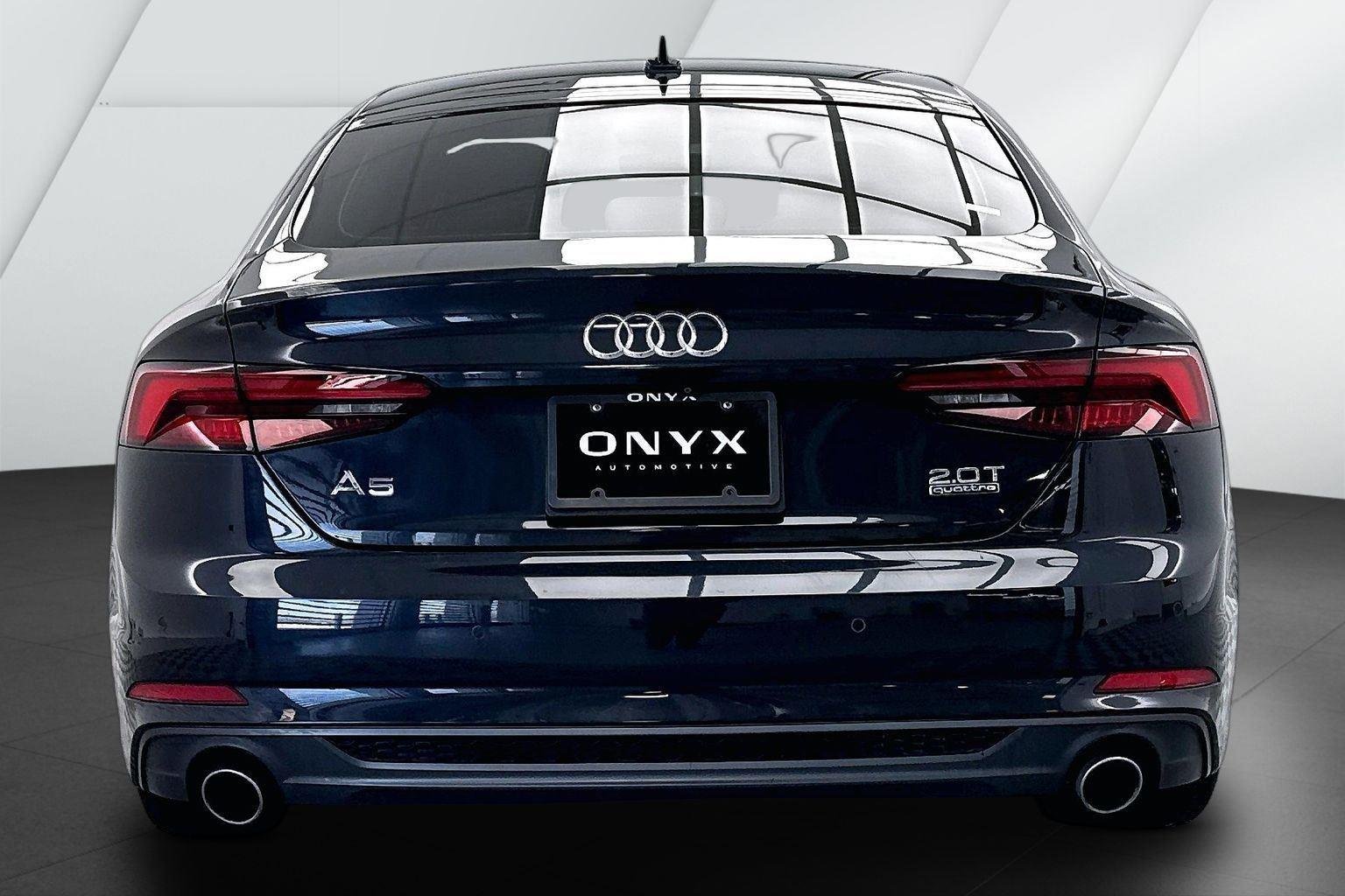 Used 2018 Moonlight Blue Metallic Audi Premium Plus image 6