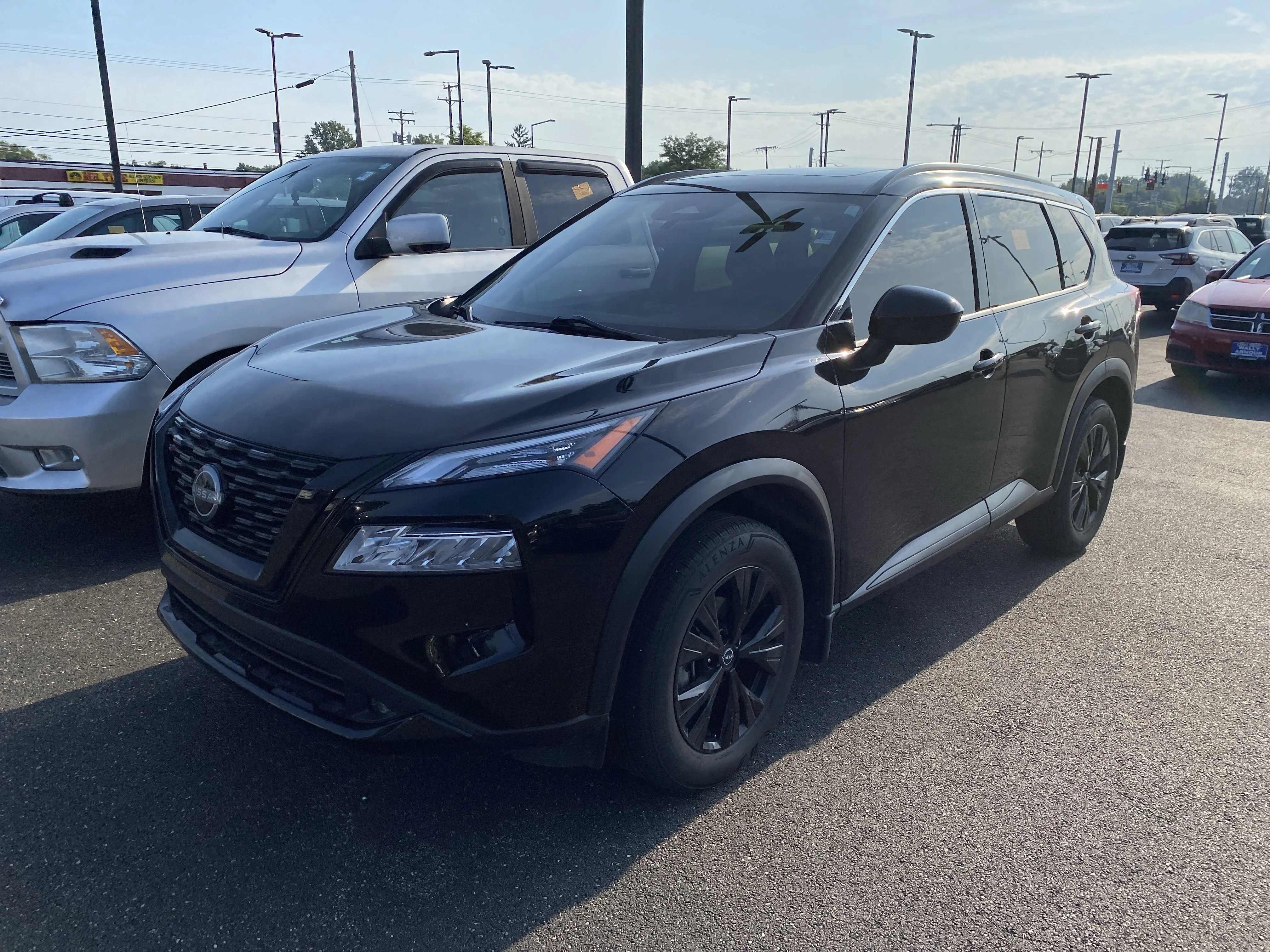 Used 2023 Super Black Nissan SV image 4