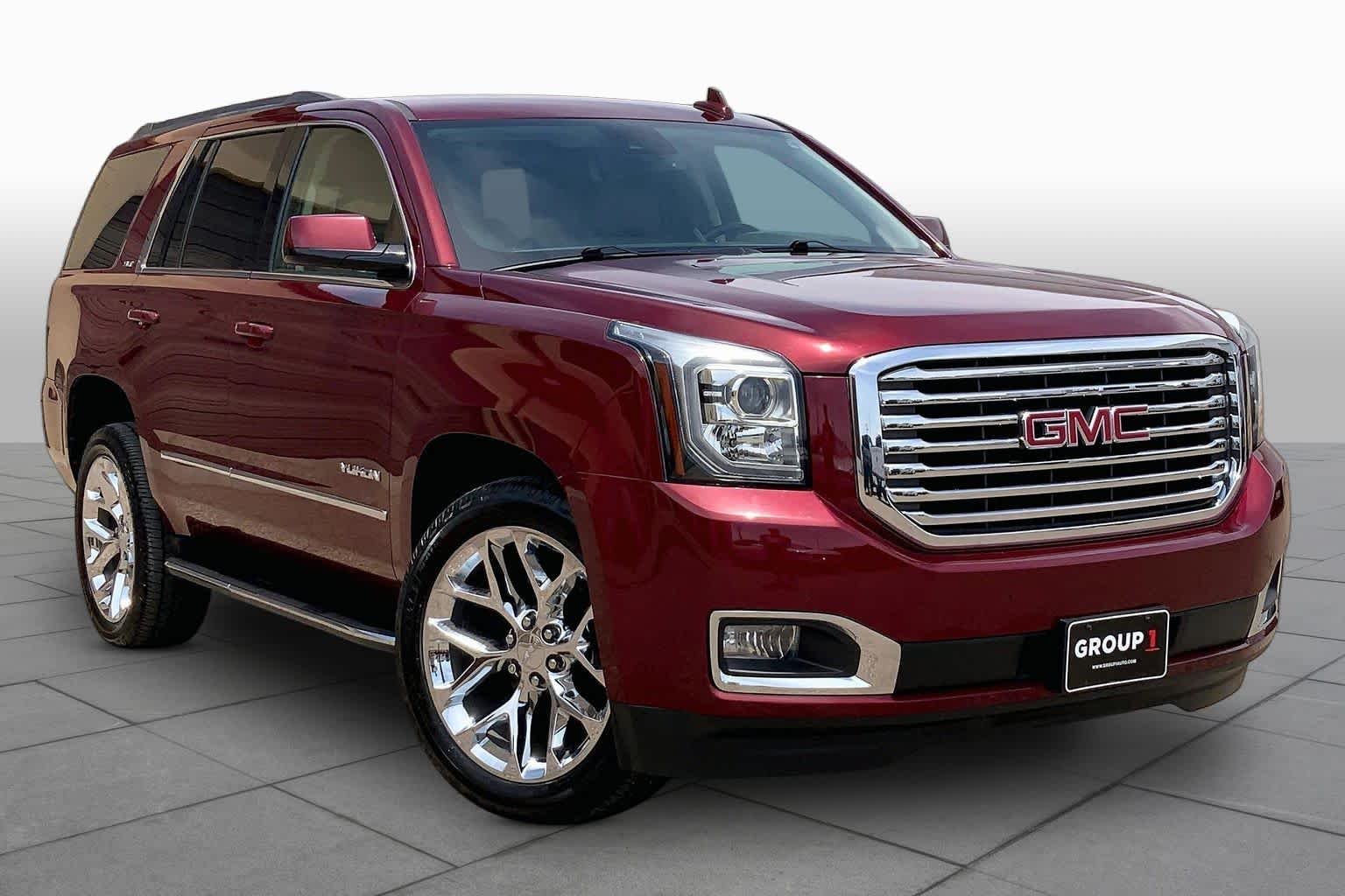 Certified Used 2020 Crimson Red Tintcoat GMC SLT image 3