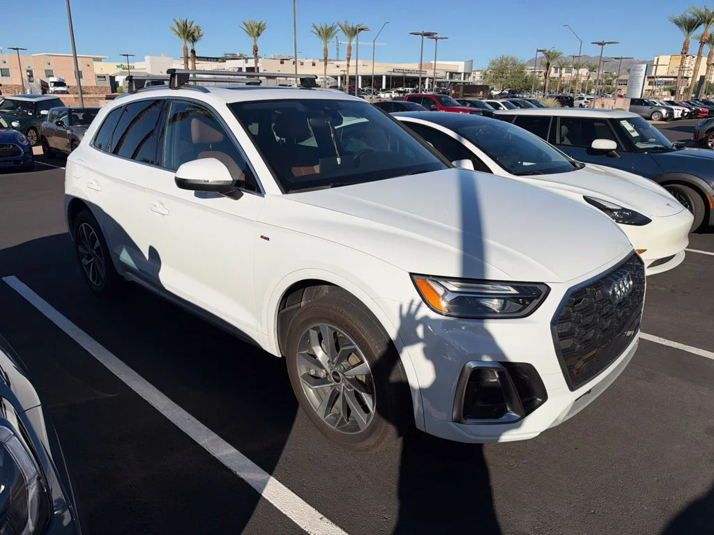 Used 2022 White Audi 45 S line Premium image 3