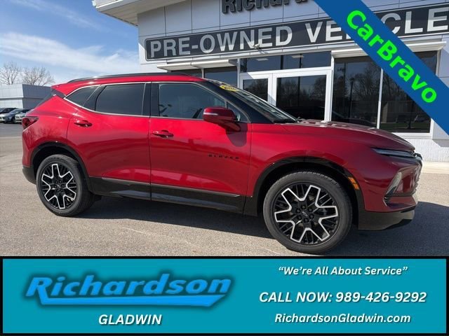 Certified Used 2024 Radiant Red Tintcoat Chevrolet RS image 1