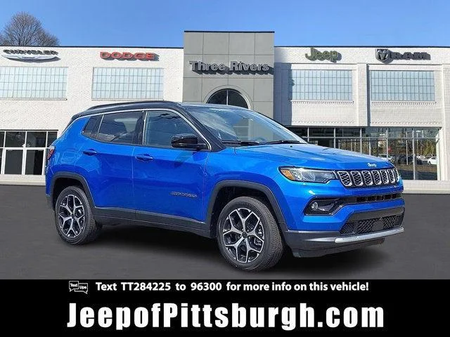 New 2026 Hydro Blue Pearl-Coat Exterior Paint Jeep Limited image 1