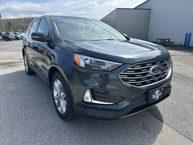 Used 2024 Blue Ford Titanium image 11