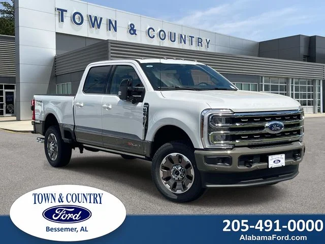 New 2026 Star White Metallic Tri-Coat Ford King Ranch image 1
