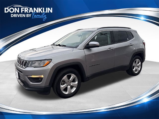 Used 2020 Silver Jeep Latitude image 1