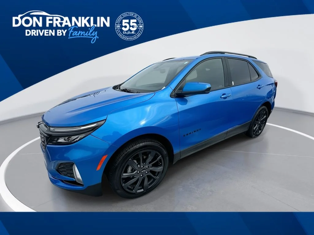 Used 2024 Blue Chevrolet RS image 1