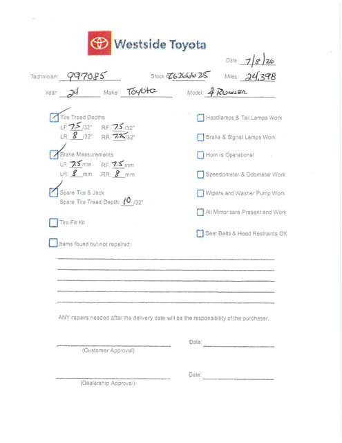 Certified Used 2024 Ice Cap Toyota TRD Off-Road Premium image 29