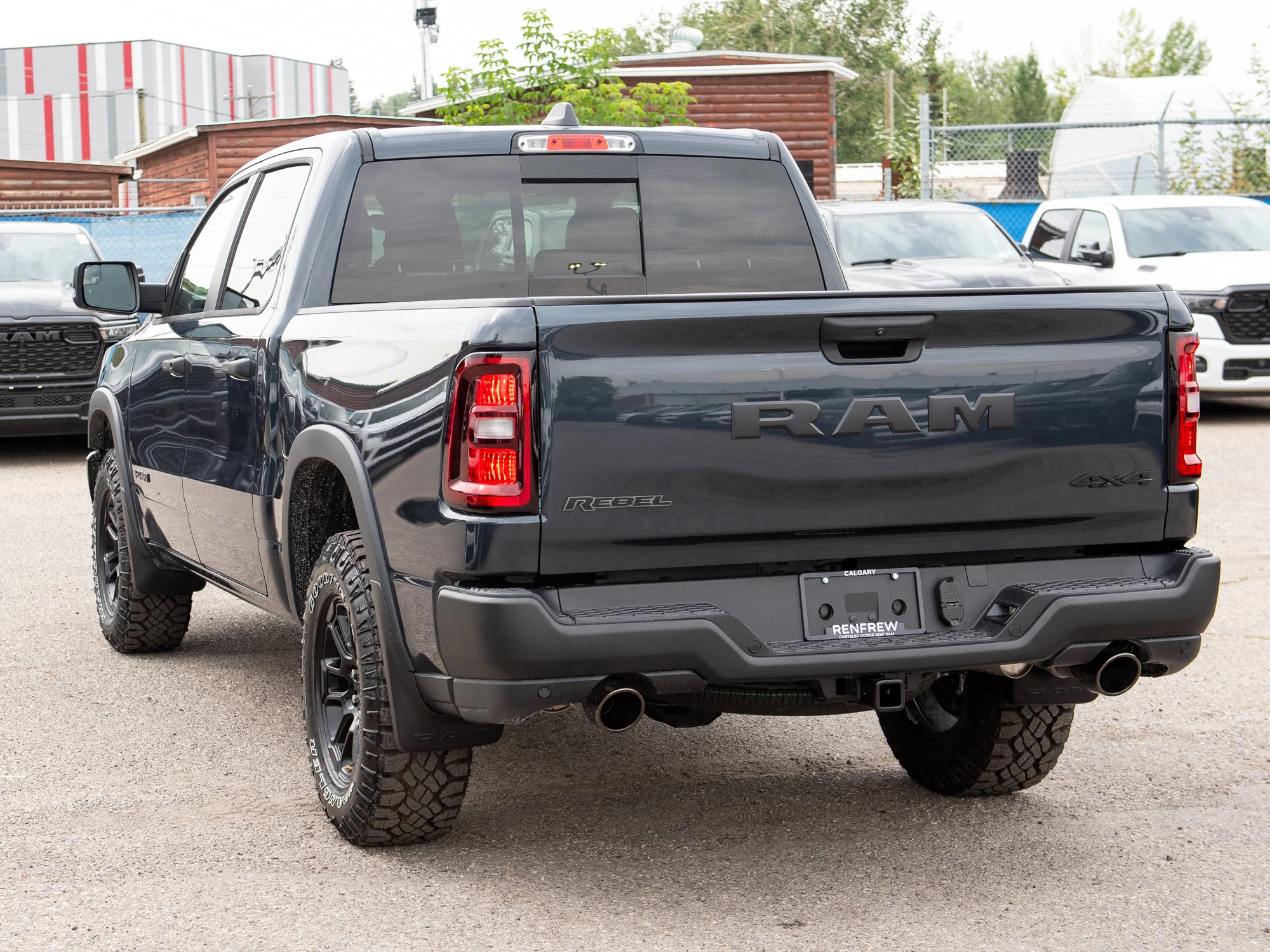 New 2026 Blue RAM Rebel* Crew Cab 4x4, Heated Seats/Wheel, 33 Inch A/T Tires, 1 Inch Factory Suspension Lift image 6