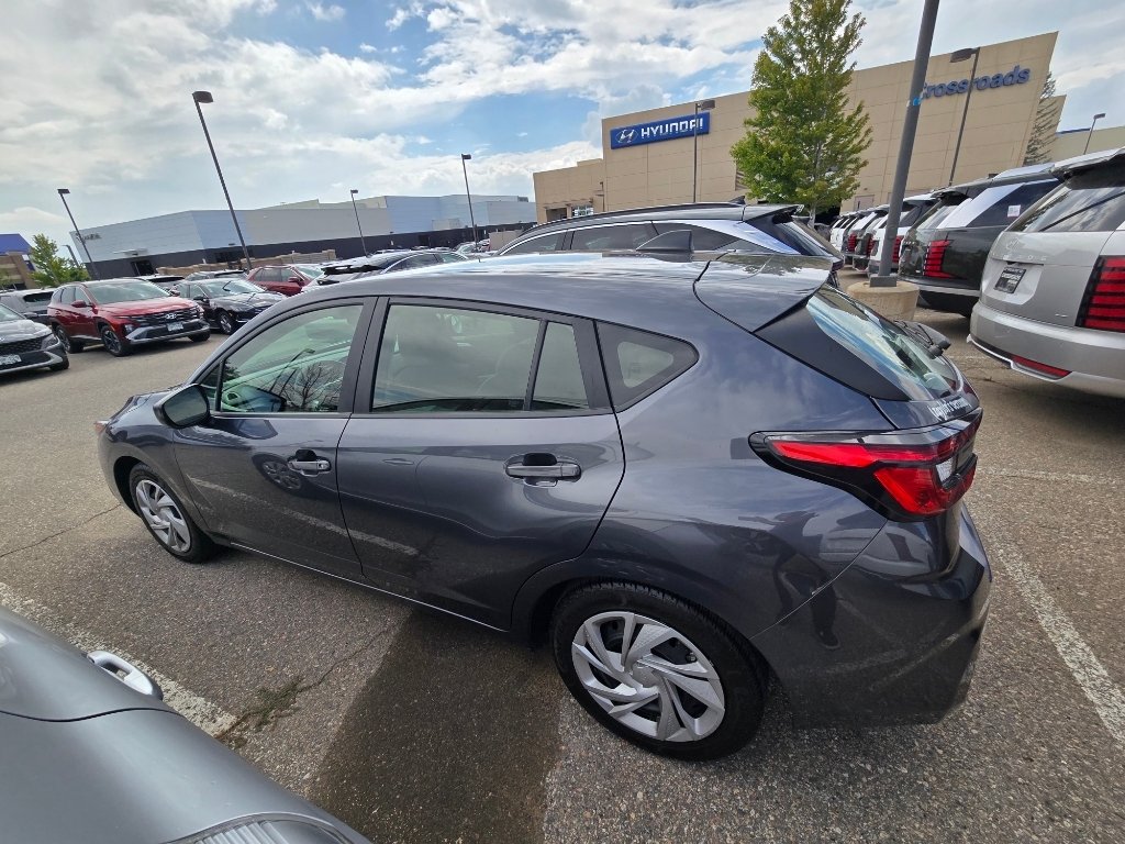 Used 2024 Magnetite Gray Metallic Subaru Base image 2
