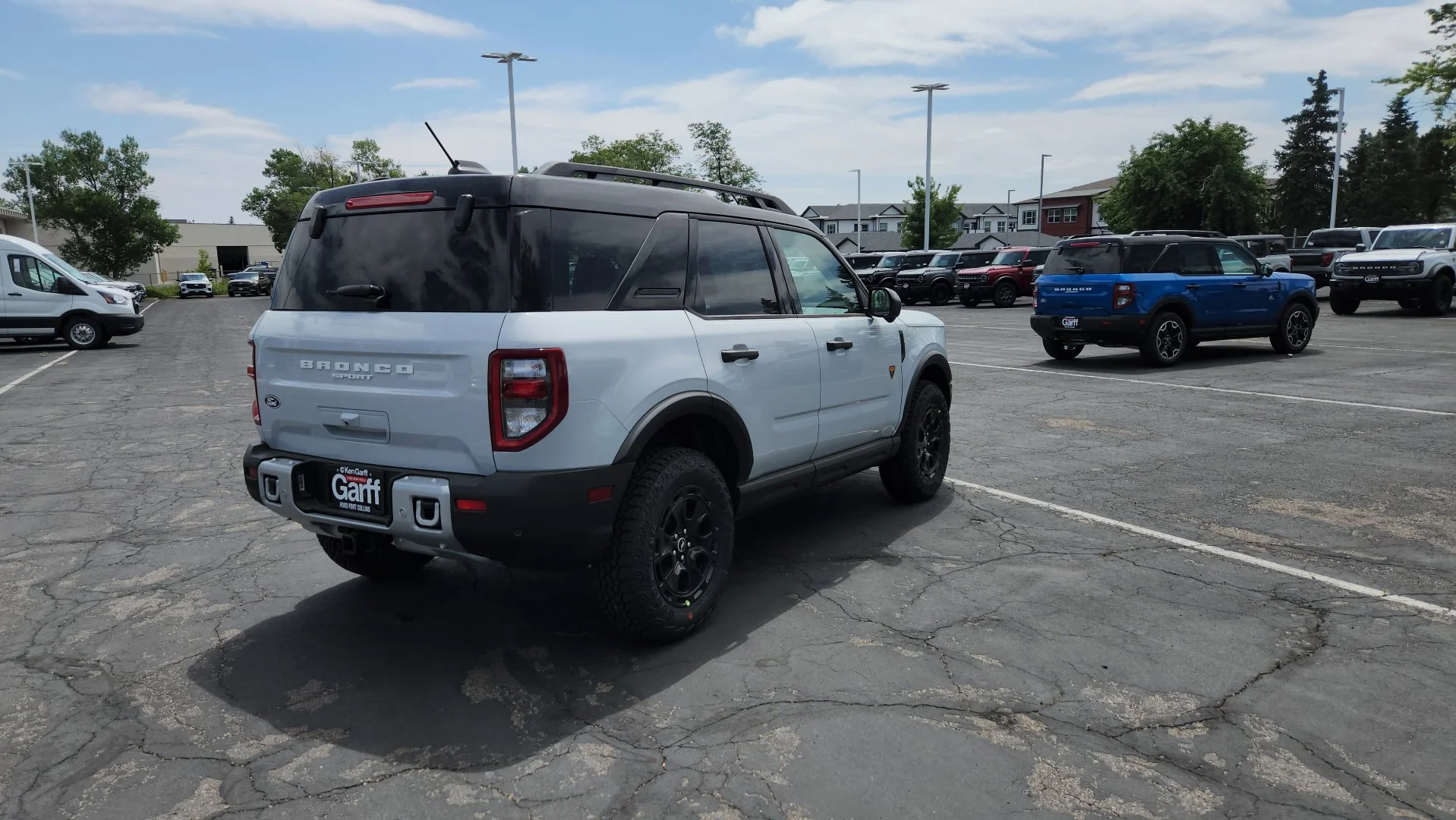 New 2026 Space White Metallic Ford Badlands image 8