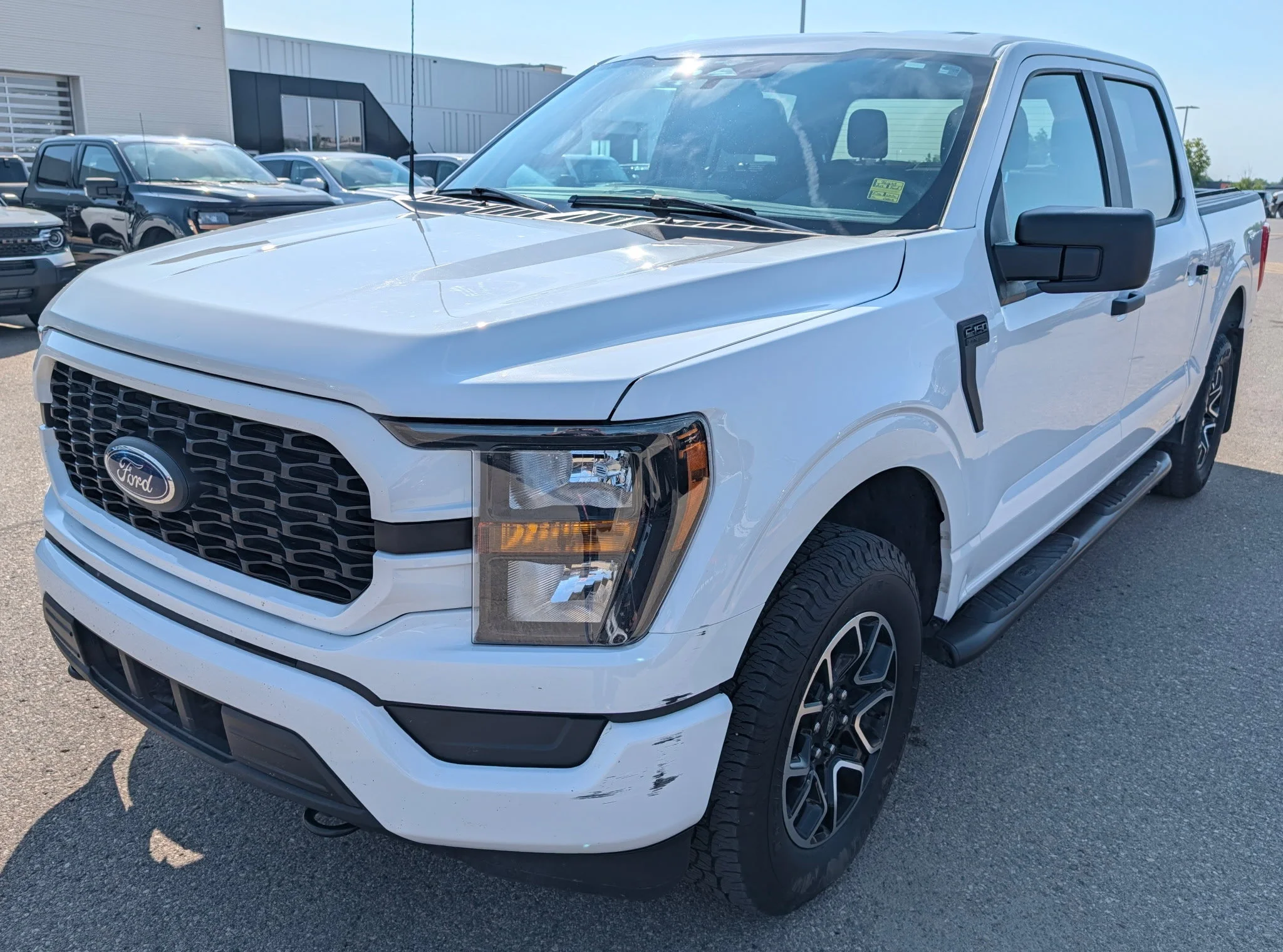 Used 2023 WHITE Ford XL SuperCrew   EcoBoost™ image 1