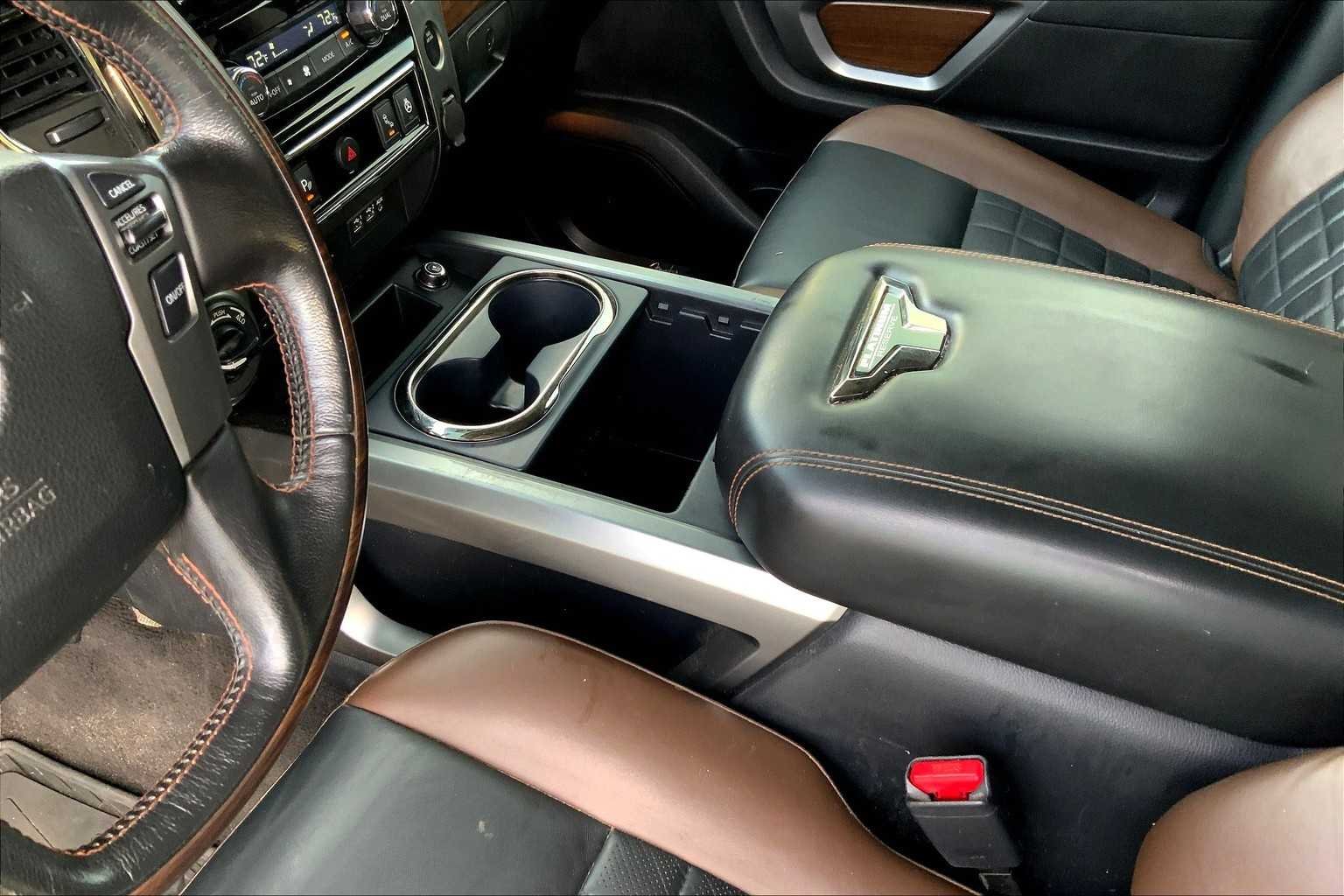 Used 2019 Magnetic Black Metallic Nissan Platinum Reserve image 16