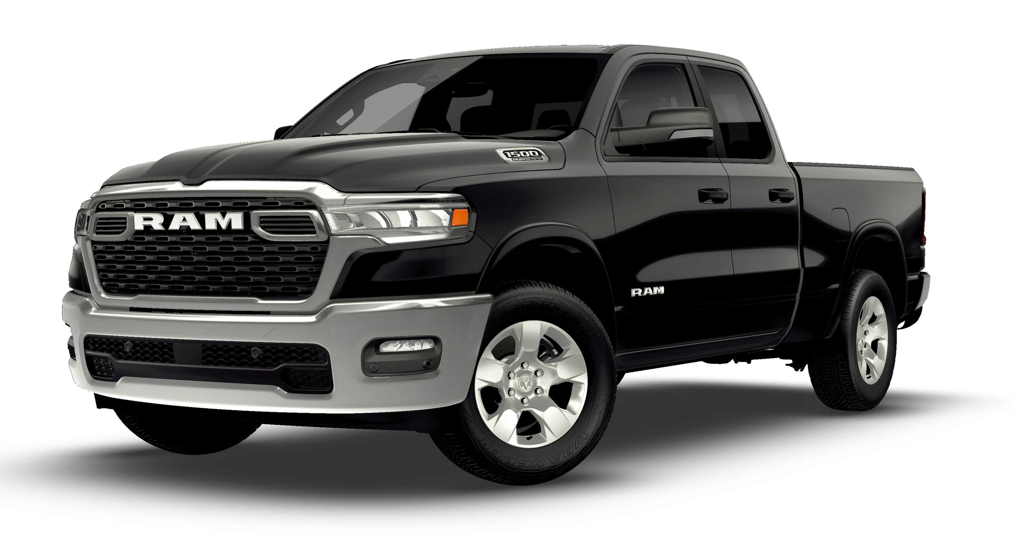 New 2026 Diamond Black Crystal Pearl-Coat Exterior Paint RAM BIG HORN image 13