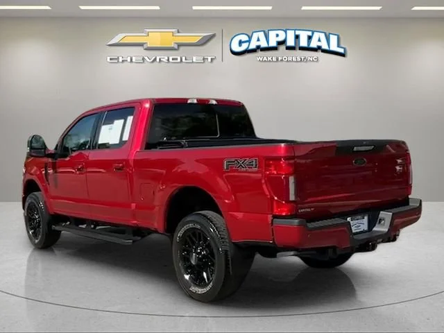 Used 2022 Red Ford LARIAT image 3