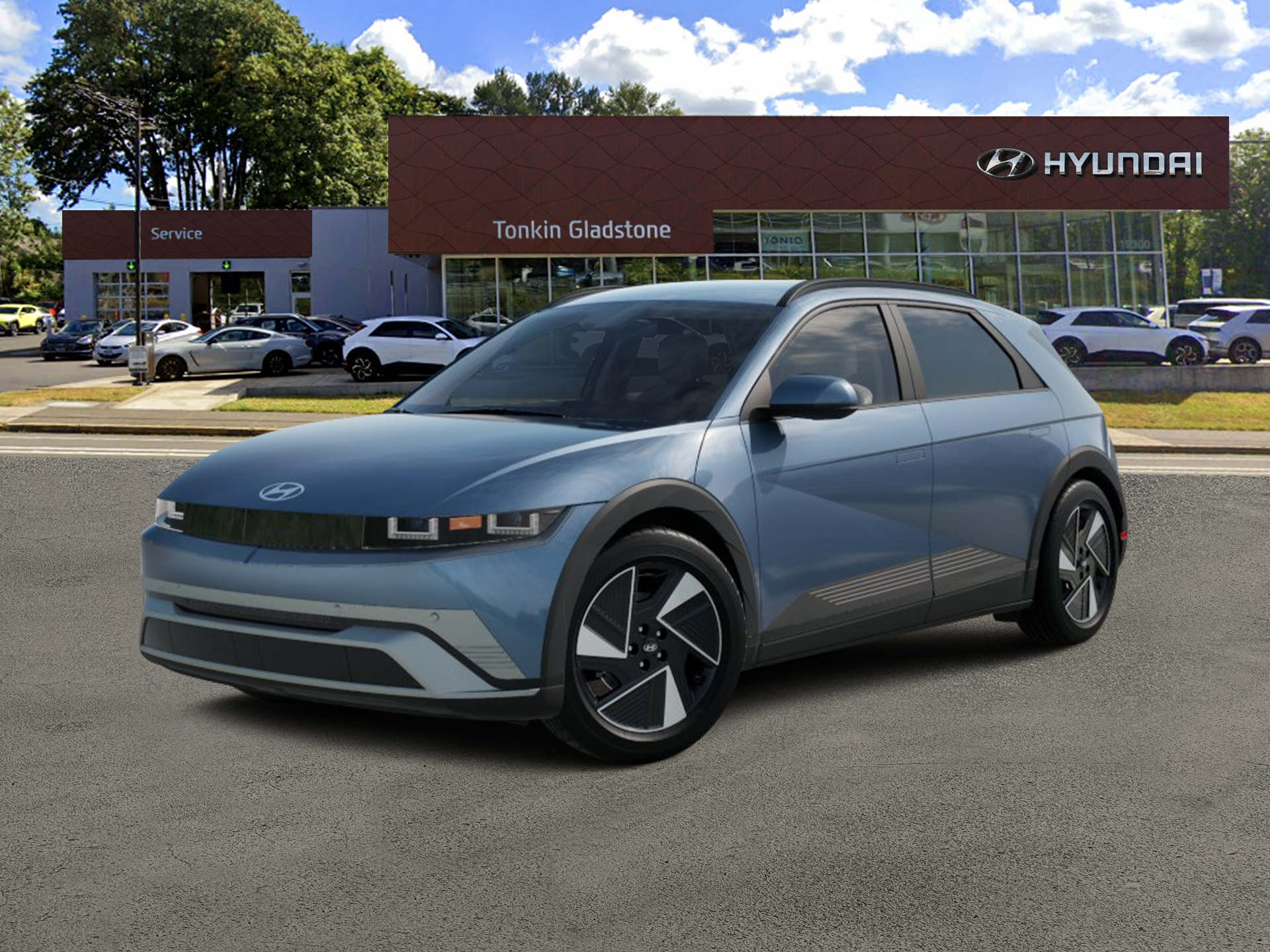 New 2027 Blue Hyundai SEL image 2