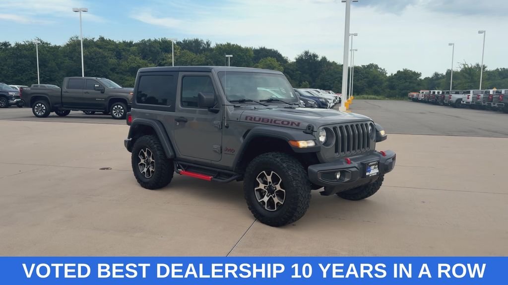 Used 2021 Gray Jeep Rubicon image 2