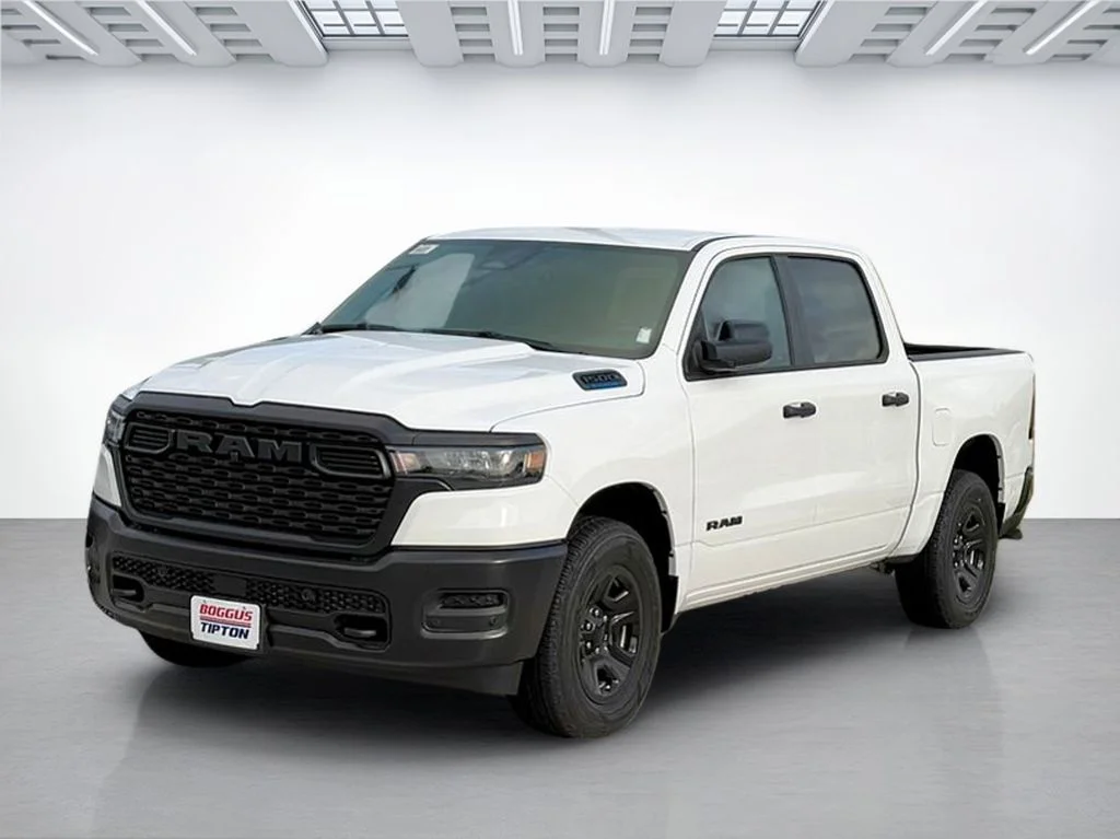 New 2026 Bright White Clear-Coat Exterior Paint RAM Tradesman image 7