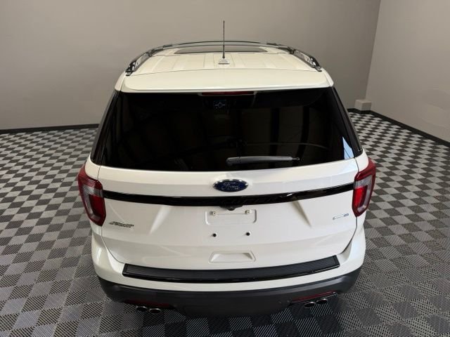 Certified Used 2018 White Platinum Clearcoat Metallic Ford Sport image 11