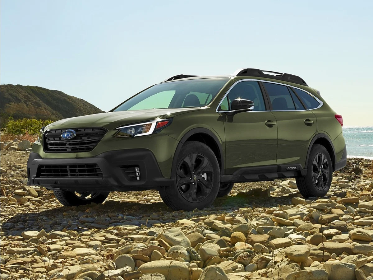 Used 2020 Green Metallic Subaru Limited image 1