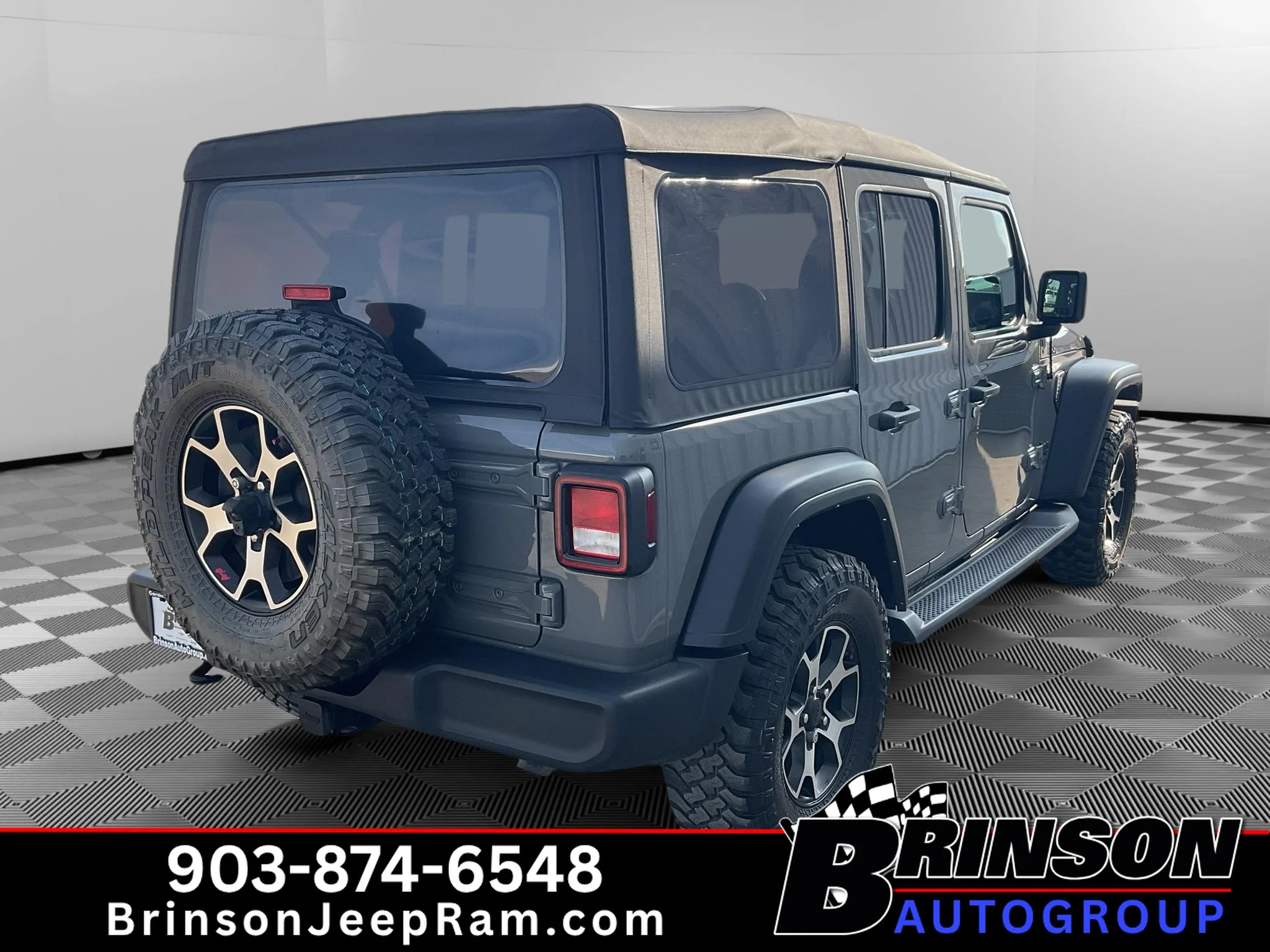 Used 2022 Sting-Gray Clearcoat Jeep Unlimited Sport S image 7