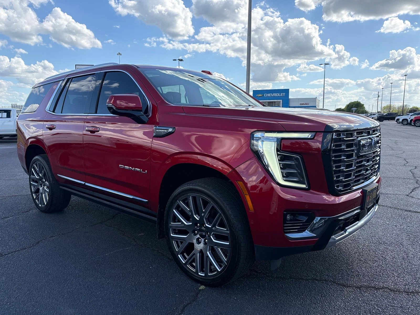 Used 2026 Volcanic Red Tintcoat GMC Denali Ultimate image 14