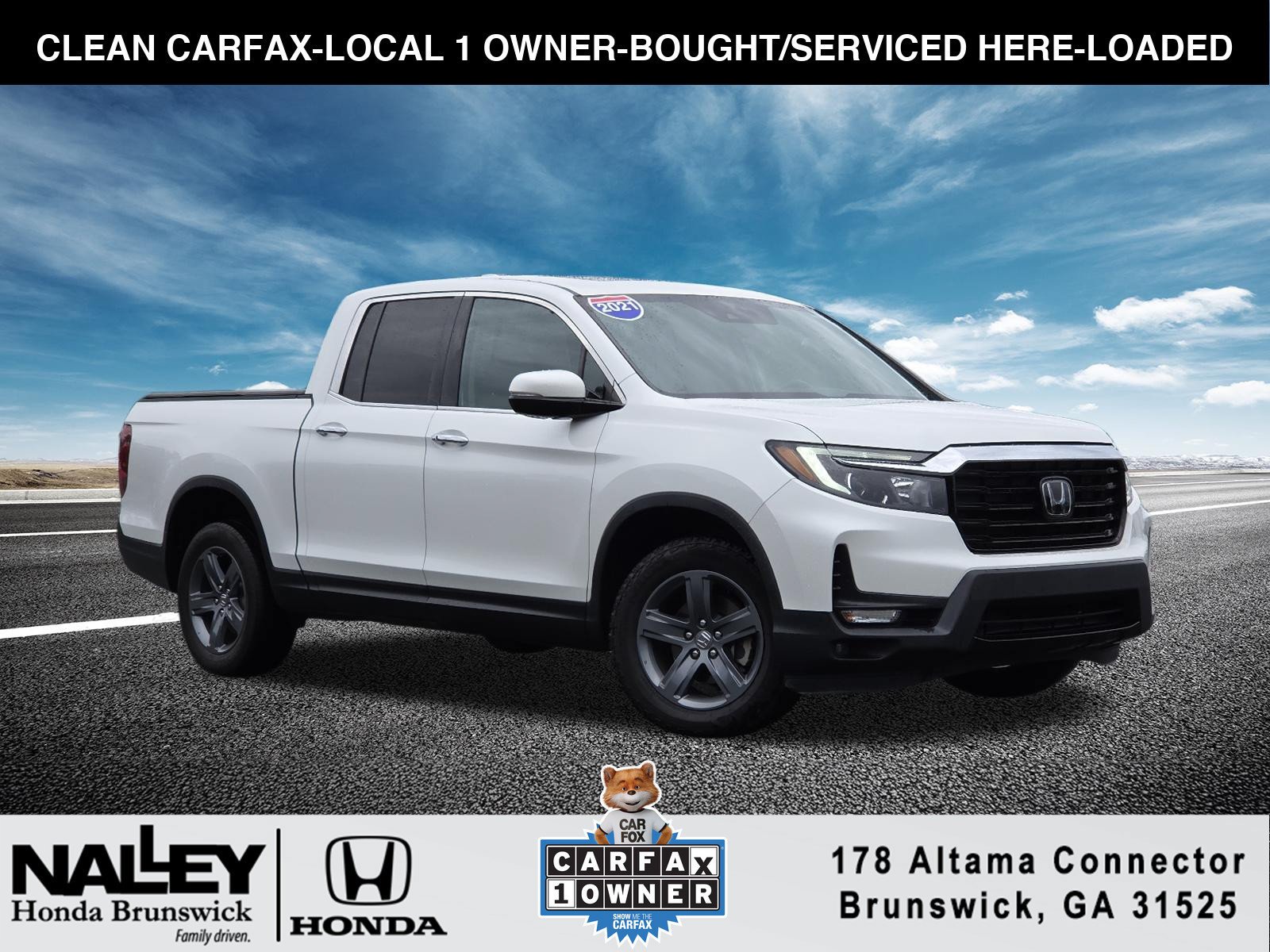 Used 2021 Platinum White Pearl Honda RTL-E AWD image 1