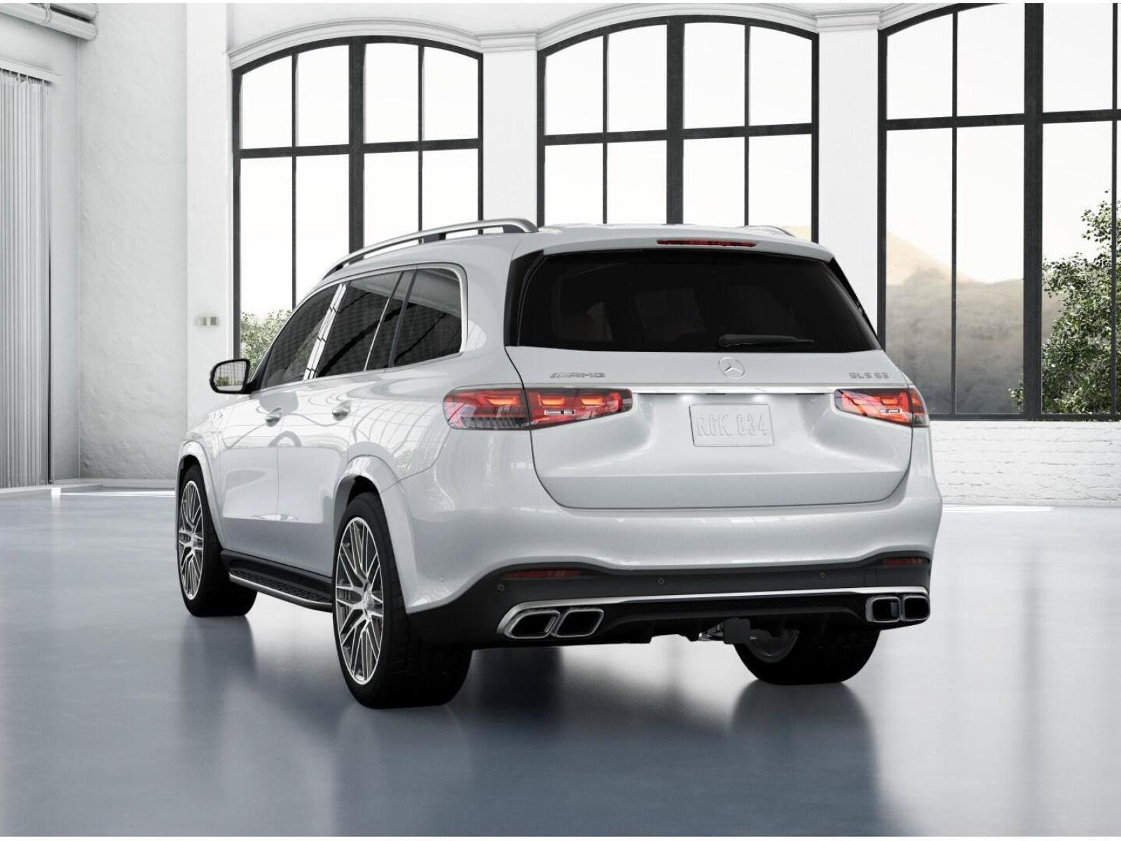 New 2026 MANUFAKTUR Moonlight White Metallic Mercedes-Benz AMG® GLS 63 image 27