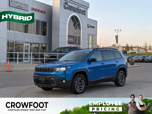 2026 Jeep Cherokee Limited - - 4x4 - Tech Group - Panoramic Sunroof - Trailer Tow - Remote Start & More!