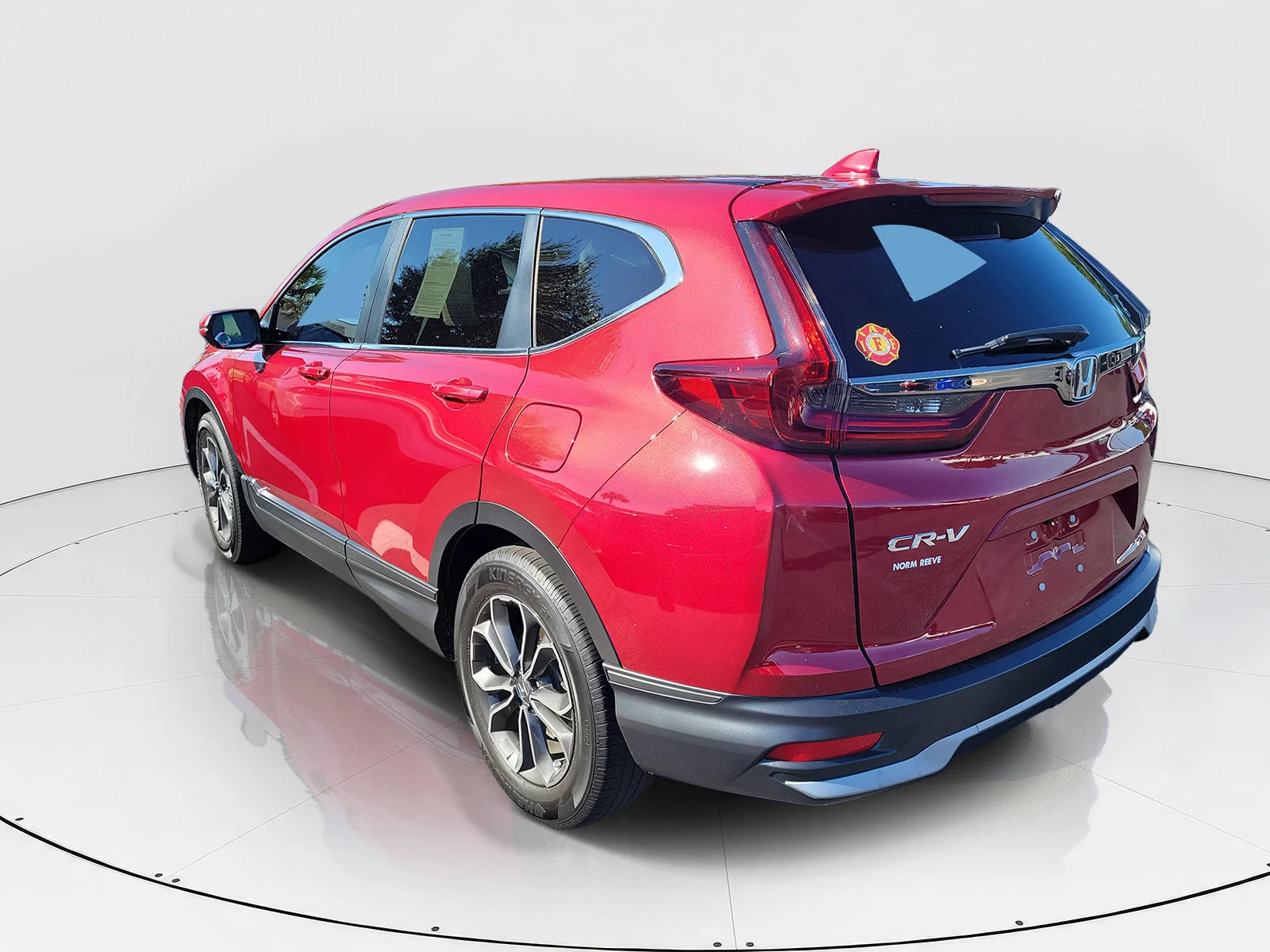 Certified Used 2022 Radiant Red Metallic Honda EX-L image 5