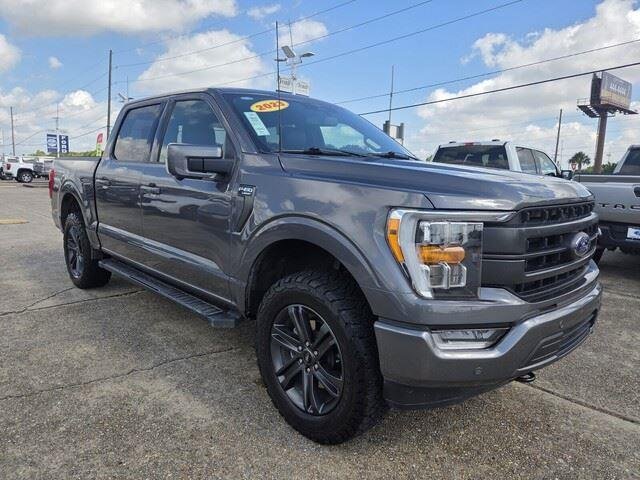Used 2023 Carbonized Gray Metallic Ford LARIAT image 7