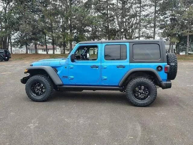 New 2026 Hydro Blue Pearl-Coat Exterior Paint Jeep Willys image 5