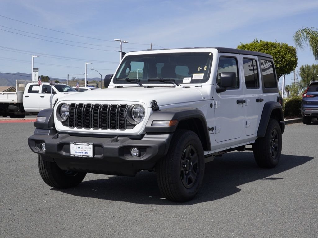 New 2026 Bright White Clear-Coat Exterior Paint Jeep Sport image 7
