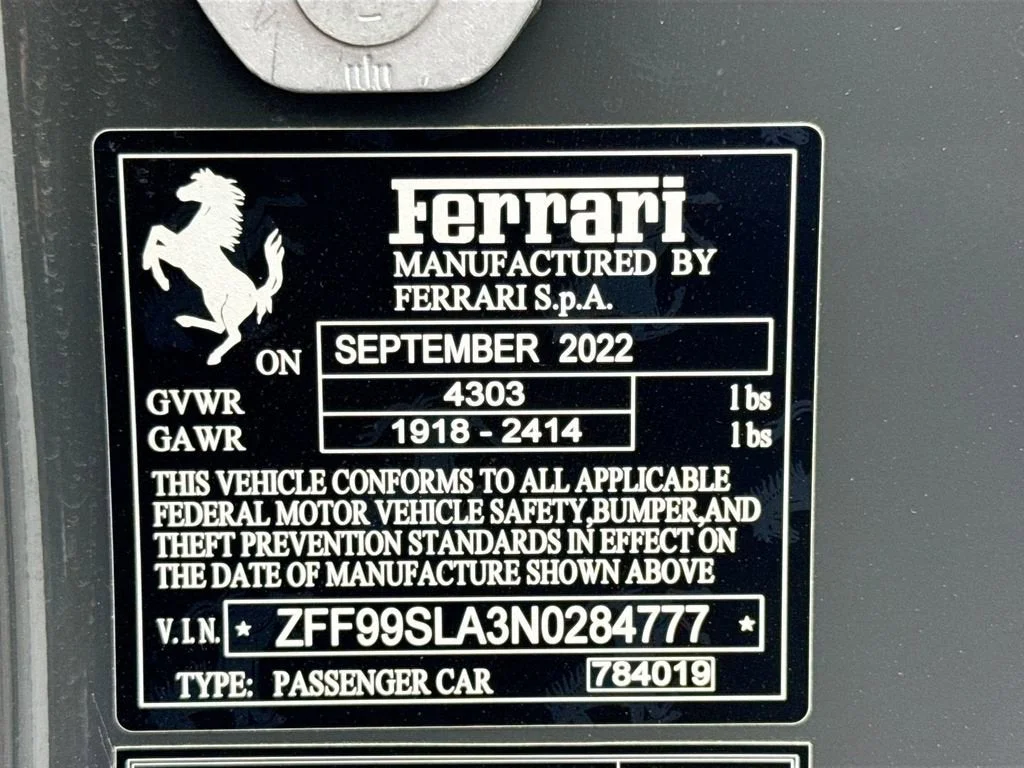 Used 2022 Grigio Scuro Ferrari  image 31